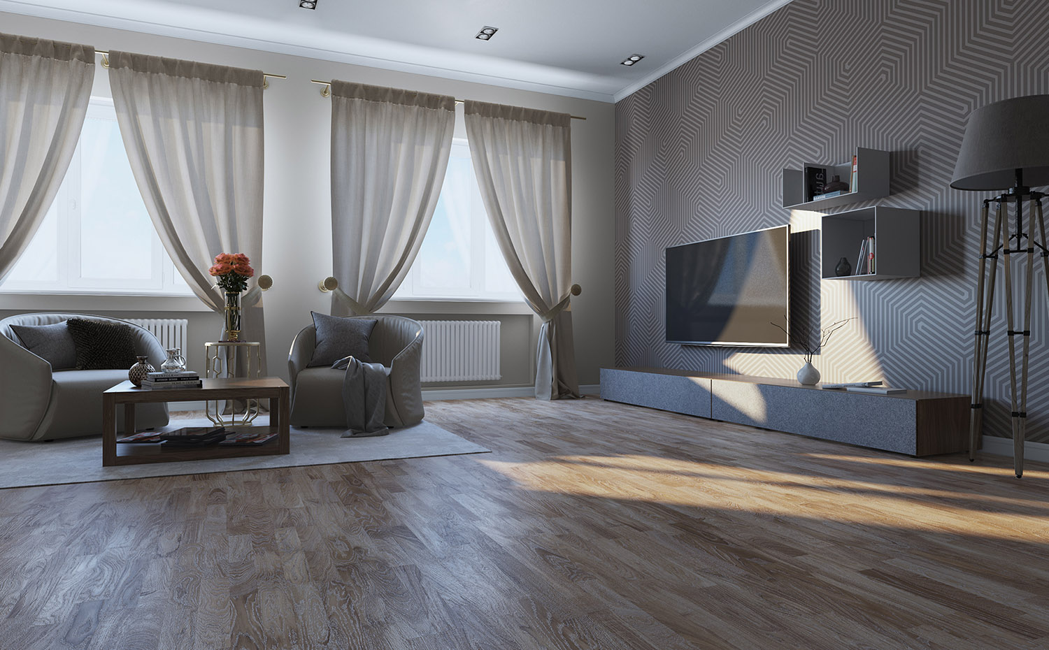 Паркетная доска Polarwood Classic Дуб Каллисто масло 3п